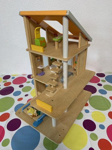 Großes puppenhaus plan toys - großes,