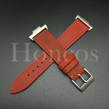 Cinturino orologio pelle rosso