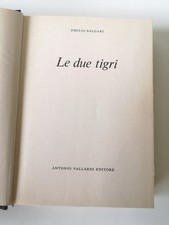Le due tigri - Emilio Salgari