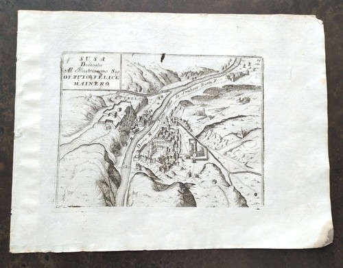 Stampa antica susa 1693 - stampa, tratta