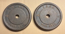 Piastre pesi vintage york - piastre,