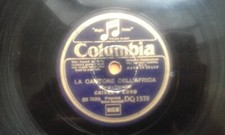 78 Giri Crivel - La Canzone Dell'Africa/Ti Saluto (Vado In Abissinia) Columbia