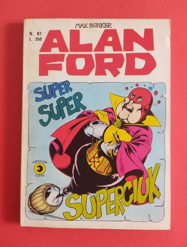Alan ford editoriale - alan, n.87