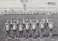 Ciclismo/Cyclisme Cartolina sq. SALVARANI 1965 con GIMONDI originale