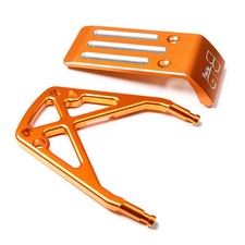 GTB CNC Alluminio Paraurti Anteriore Skid Plate per 1/5 RC Auto HPI Baja 5b SS 5T 5SC