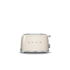 Smeg TSF01 – Tostapane 2 Fette Crema | 6 Livelli di Tostatura | 950W