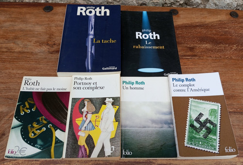 Philip roth lot 6 livres - philip,