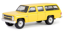 CHEVROLET Suburban K20 - 1987 - giallo - luce verde 1:64