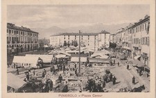 421/EXTRA - PINEROLO (TORINO) - MERCATO IN PIAZZA CAVOUR