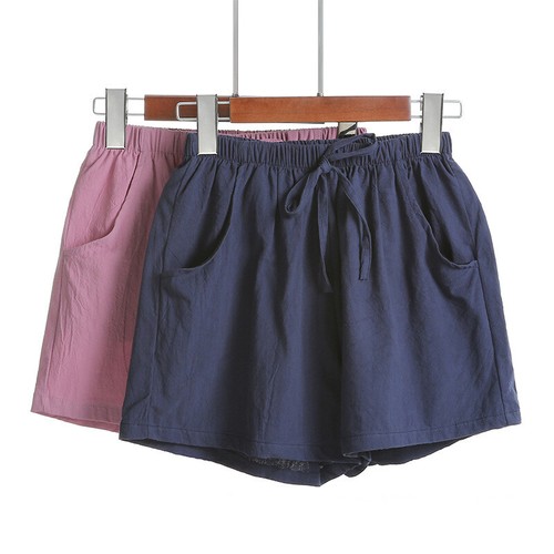 Pantaloni corti larghi donna