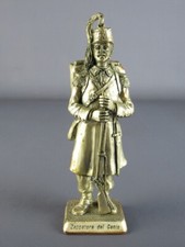 Scultura soldato metallo