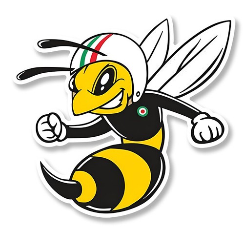 Vespa left bee gauche - vespa,