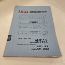 Akai Models AT-K11/L AT-K22/L