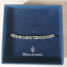 Bracciale Iconic Ss Black Maserati