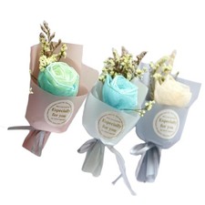  Set 2 Mazzi di Fiori Secchi