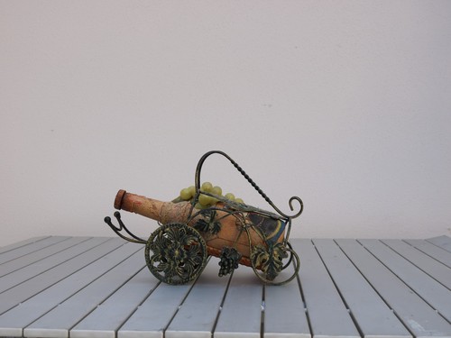 Espositore bottiglia decorato