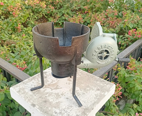 Forno portatile per fucina con