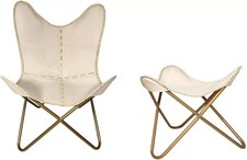 Pelle Farfalla Sedia &