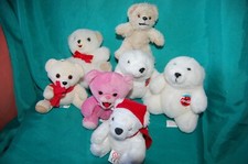 LOTTO PELUCHE PLUSH  ORSETTI TRUDI  COCCOLINO  COCACOLA