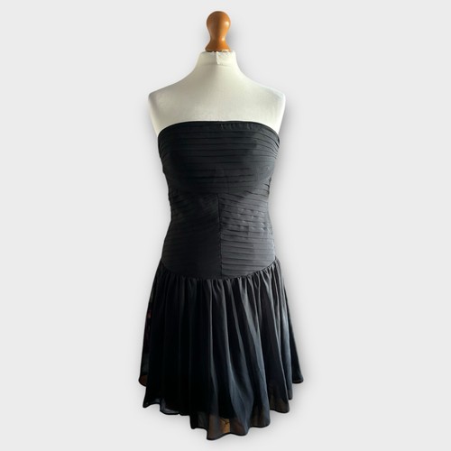 Vestito babydoll nero - , zara