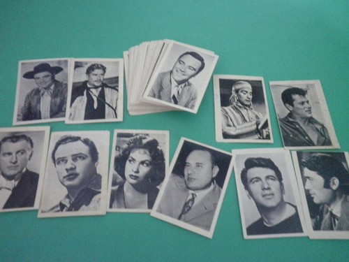 Lotto figurine anni attori - 50,