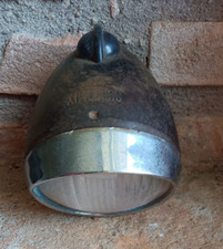 FANALE FARO SUPERLUX PER BICI D'EPOCA BIANCHI DEI BACCHETTA OLMO bombato VINTAGE