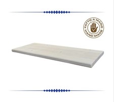 MENSOLA DA PARETE IN LEGNO REALIZZATA A MANO 50x20cm ARREDO CASA DESIGN