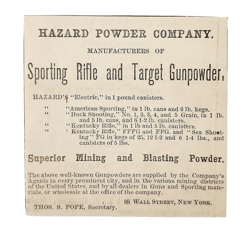 1875 hazard powder - hazard, polvere