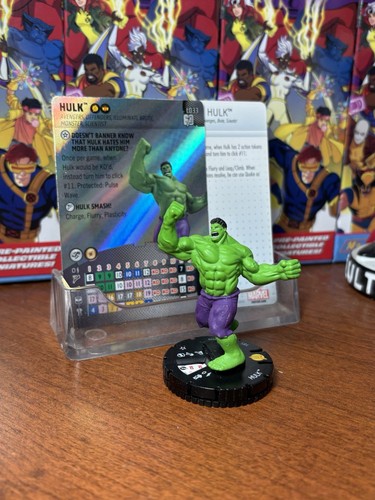 Marvel heroclix hulk 033 - hulk, raro