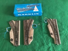 Trenini Märklin 3 scambi elettrici in scala H0