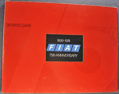 Fiat brochure 124 - 124, spider