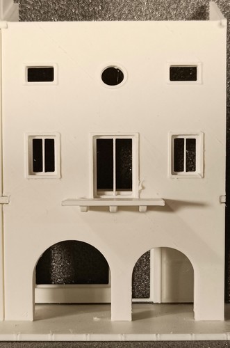 Casa per fondale - plastico, h0