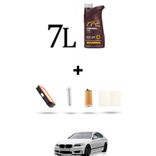 HOFFCAR Kit tagliando 4 FILTRI