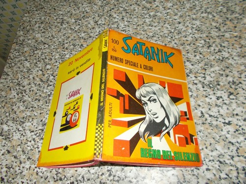 Satanik 100 originale corno - satanik, n.100