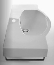 SANITARI BAGNO LAVABO LAVANDINO sospeso asta  Easy bath da cm 108 iva 22%