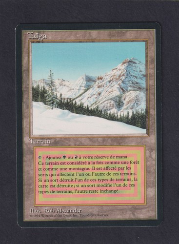 Magic mtg taïga 3ème - magic,