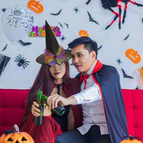 Cappello strega halloween - cappello,