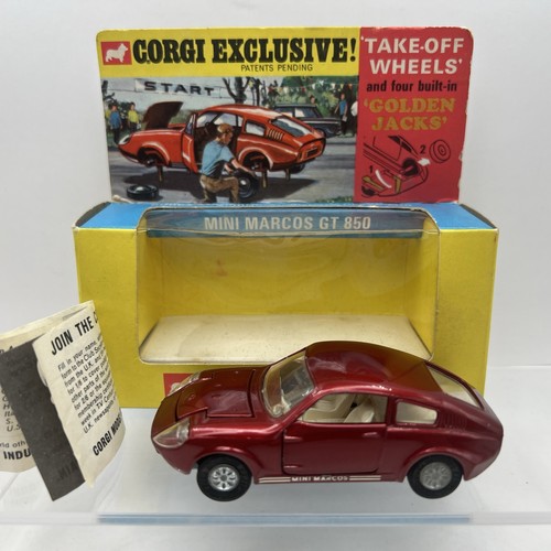 Corgi 341 mini marcos - mini, gt850