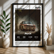 Audi Sport Quattro S1 Poster