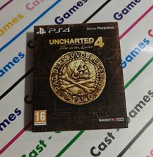 PS4 UNCHARTED 4 LIMITED EDITION ITALIANO PLAYSTATION 4 QUASI NUOVO COMPLETO 