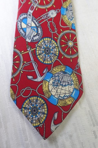 Trussardi 100 seta silk tie - trussardi, 100%