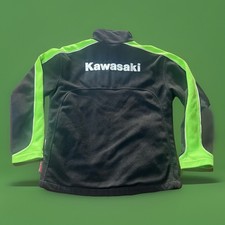 Kawasaki TEAM SBK RACING FELPA pile SPORT MOTO UOMO size M