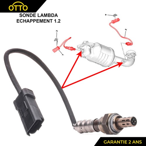 Sonde lambda catalyseur - sonde,