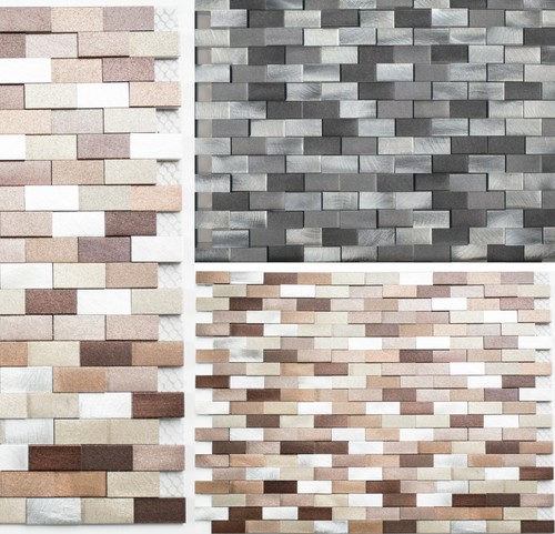 Mosaico alluminio 3d - in,