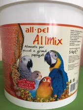 ALLMIX pastoncino x pappagalli grandi e piccoli 5kg  a base di frutta