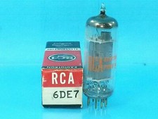 RCA 6DE7 TUBE SINGLE ANNI 60