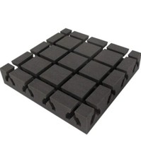 4 Pannelli Bugnato Espanso Fonoassorbente 40x40x5 Made In Germany - Dibapur 