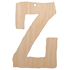 Letter Z Uppercase Cute