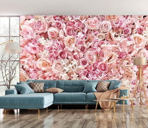 Carta parati rose - carta, 3d