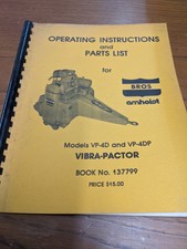 Bros Models VP-4D And VP-4DP